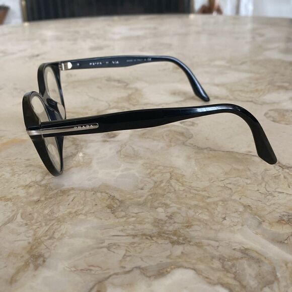 PRADA Black Acetate Glasses Frames - Picture 8 of 13